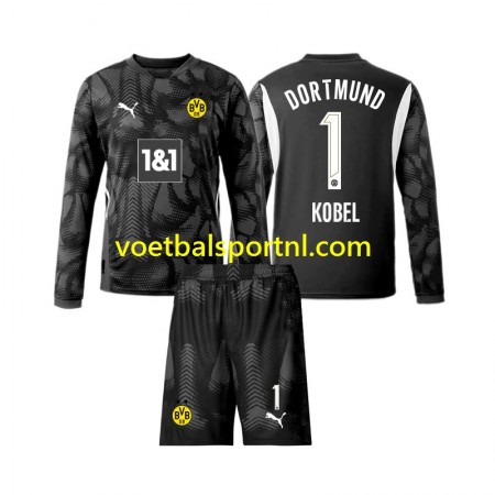 Borussia Dortmund Gregor Kobel 1 Doelman Kind Vierde Tenue 2024-25 L/S
